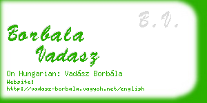 borbala vadasz business card